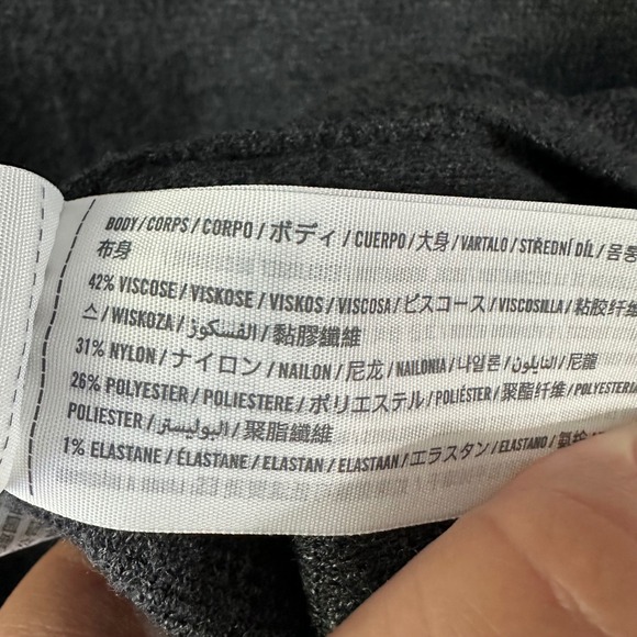 Abercrombie & Fitch Gray Midi Dress - Picture 5 of 7